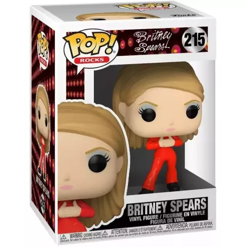 Funko Pop! Britney Spears #215 Oops, I Did It Again Box