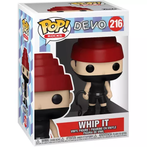 Funko Pop! Whip It #216 Devo Rocks Vinyl Figure Box