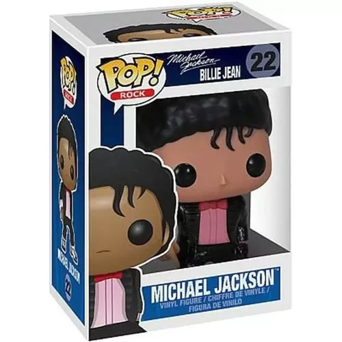Funko Pop! Michael Jackson #22 Michael Jackson Billie Jeah Box