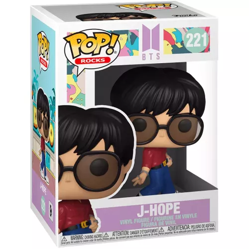 Funko Pop! J-Hope #221 BTS Rocks Vinyl Figure Box