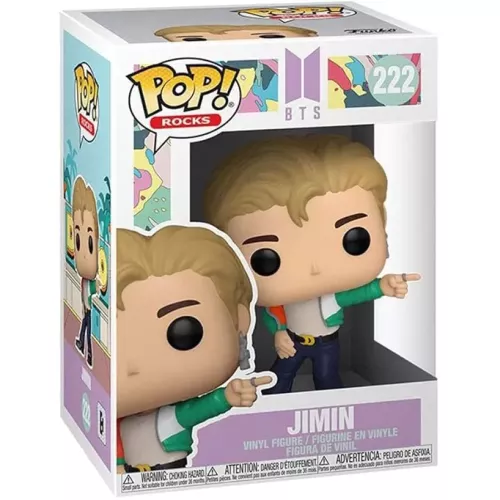 Funko Pop! Jimin #222 BTS Rocks Vinyl Figure Box
