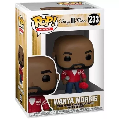 Funko Pop! Wanya Morris #233 Boys II Men Rocks Vinyl Figure Box