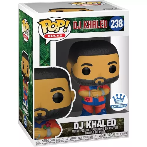 Funko Pop! DJ Khaled #238 Rocks Vinyl Figure Box