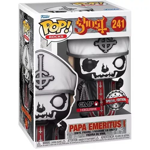 Funko Pop! Papa Emeritus I #241 Ghost Rocks Vinyl Figure Box