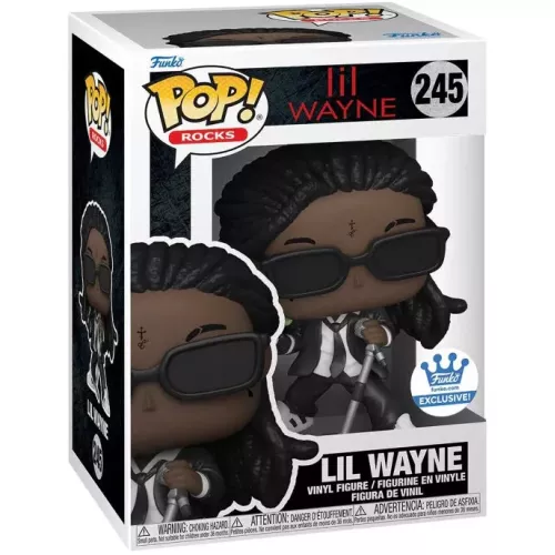 Funko Pop! Lil Wayne #245 Lollipop Rocks Vinyl Figure Box