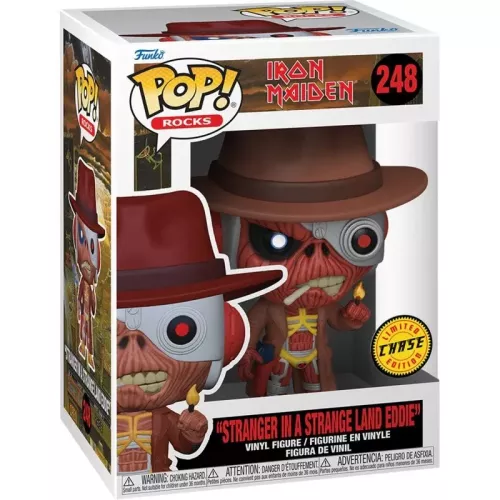 Funko Pop! "Stranger in a Strange Land Eddie" #248 Box