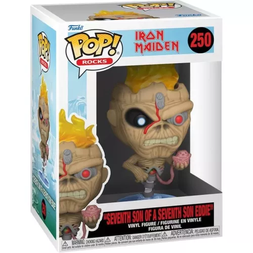 Funko Pop! "Seventh Son of a Seventh Son Eddie" #250 Box