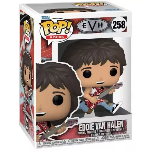 Funko Pop! Eddie Van Halen #258 EVH Rocks Vinyl Figure Box