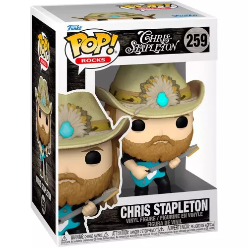 Funko Pop! Chris Stapleton #259 Christ Stapleton Rocks Box