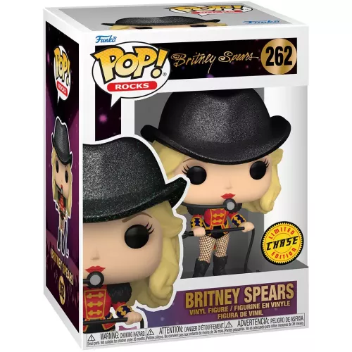 Funko Pop! Britney Spears #262 Circus wearing Hat Chase Box