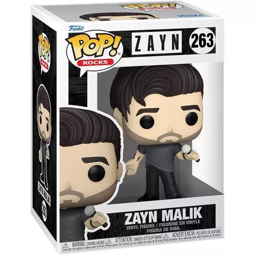 Funko Pop! Zayn Malik #263 Rocks Vinyl Figure Box