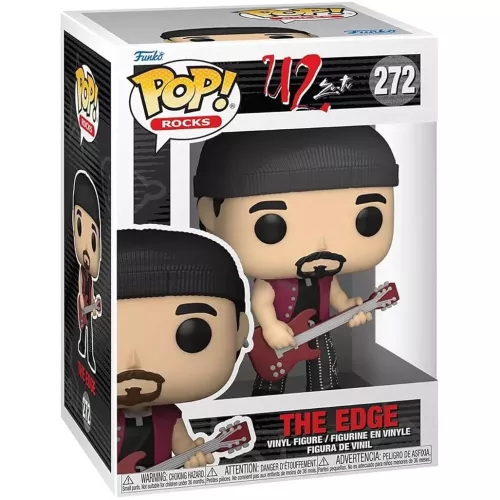 Funko Pop! The Edge #272 U2 Rocks Vinyl Figure Box