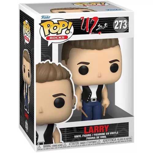 Funko Pop! Larry #273 U2 Rocks Vinyl Figure Box