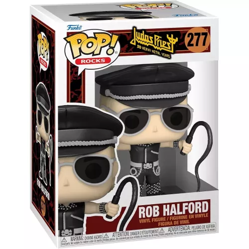 Funko Pop! Rob Halford #277 Judas Priest 50 Heavy Metal Years Box