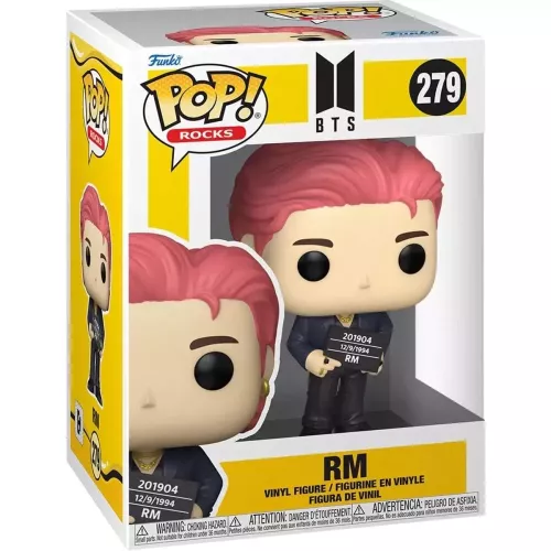 Funko Pop! RM #279 Butter BTS Rocks Vinyl Figure Box