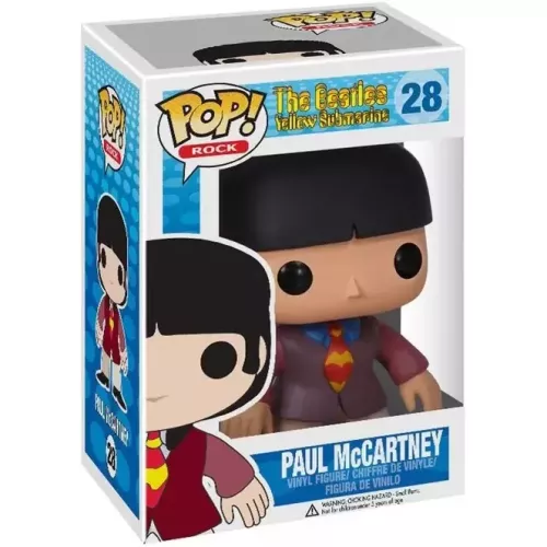 Funko Pop! Paul McCartney #28 The Beatles Yellow Submarine Box