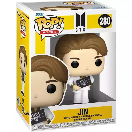 Funko Pop! Jin #280 Butter BTS Rocks Vinyl Figure Box