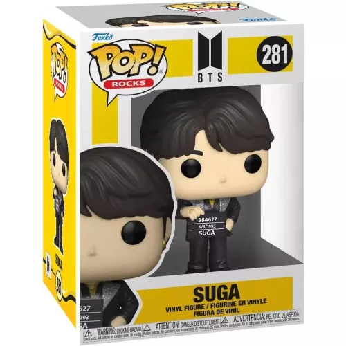 Funko Pop! Suga #281 Butter BTS Rocks Vinyl Figure Box