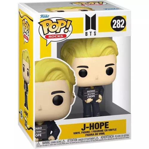Funko Pop! J-Hope #282 Butter BTS Rocks Vinyl Figure Box