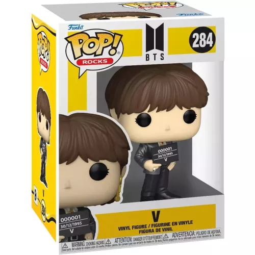 Funko Pop! V #284 Butter BTS Rocks Vinyl Figure Box
