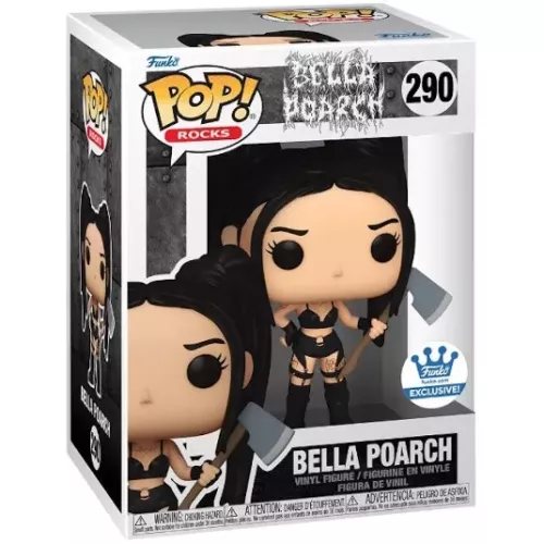 Funko Pop! Bella Poarch #290 with Axe Rocks Vinyl Figure Box