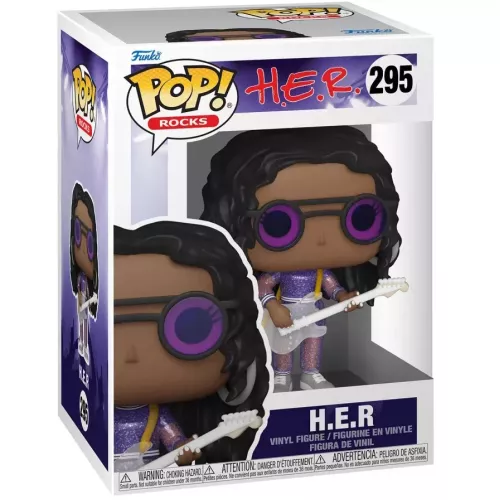Funko Pop! H.E.R. #295 Rocks Vinyl Figure Box