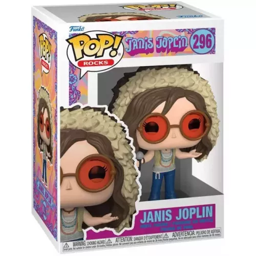 Funko Pop! Janis Joplin #296 Rocks Vinyl Figure Box