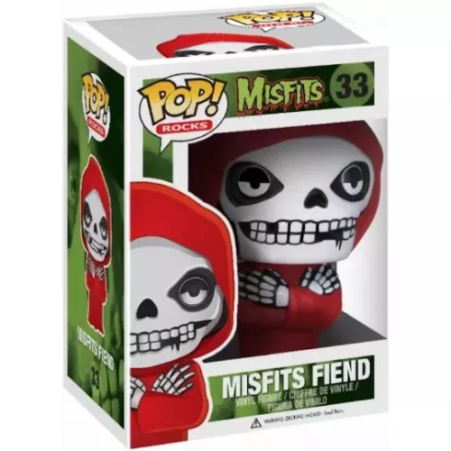 Funko Pop! Misfits Fiend #33 Rocks Vinyl Figure Box