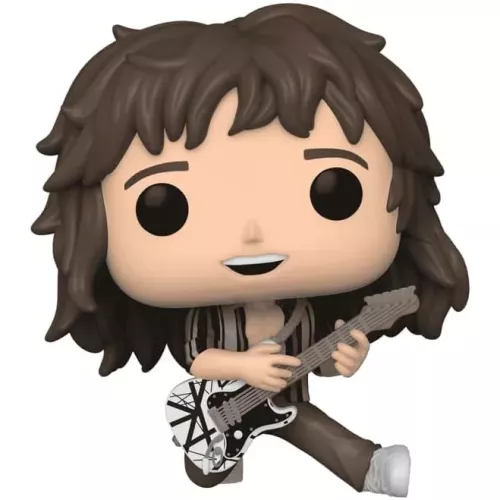 Funko Pop! Eddie Van Halen #350 Black & White Frankenstrat