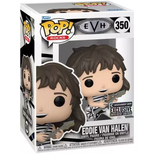 Funko Pop! Eddie Van Halen #350 1978 World Tour Rocks Box