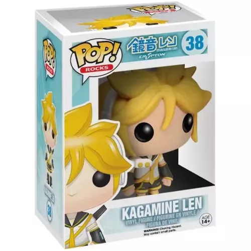 Funko Pop! Kagamine Len #38 Vocaloid Rocks Vinyl Figure Box