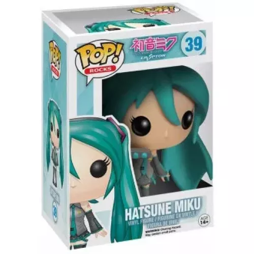 Funko Pop! Hatsune Miku #39 Vocaloid Rocks Vinyl Figure Box