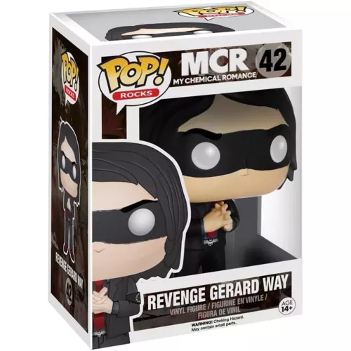 Funko Pop! Revenge Gerard Way #42 My Chemical Romance Box