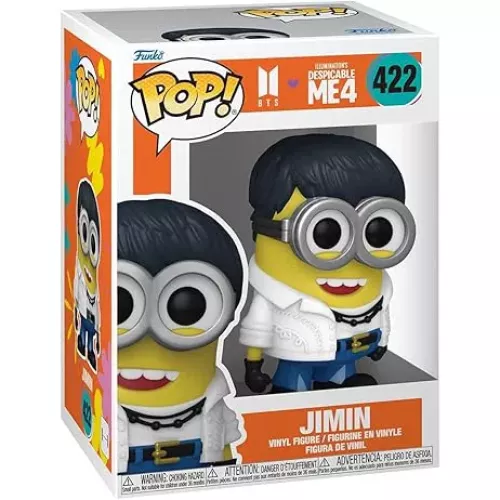 Funko Pop! Jimin #422 BTS Illuminations Despicable Me 4 Box