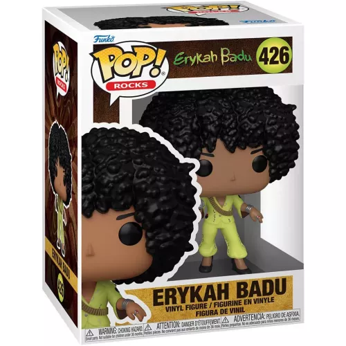 Funko Pop! Erykah Badu #426 2003 Essence Awards Rocks Box
