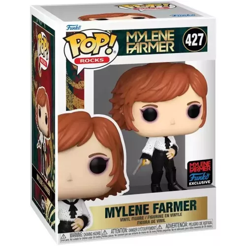 Funko Pop! Mylene Farmer #427 Rocks Vinyl Figure Box