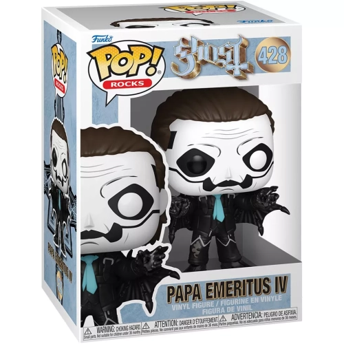 Funko Pop! Papa Emeritus IV #428 Bat Ghost Rocks Vinyl Figure Box