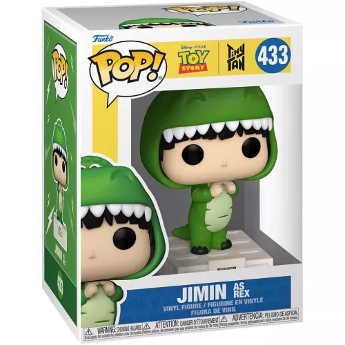 Funko Pop! Jimin as Rex #433 Disney Pixar Toy Story Tiny Tan Box