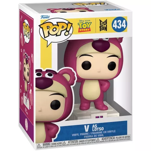 Funko Pop! V as Lotso #434 Disney Pixar Toy Story Tiny Tan Box