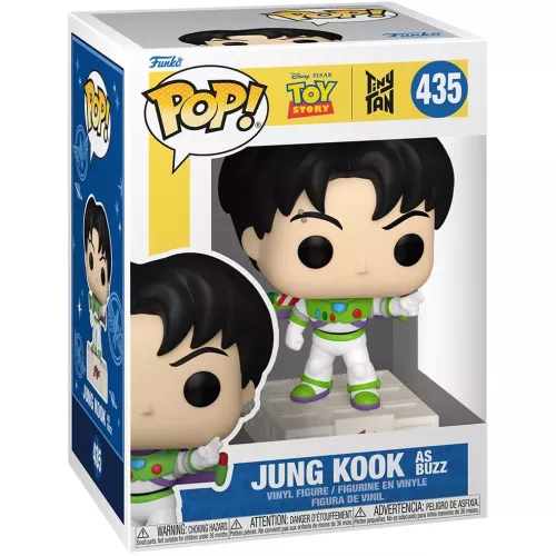 Funko Pop! Jung Kook as Buzz #435 Disney Pixar Toy Story Tiny Tan Box
