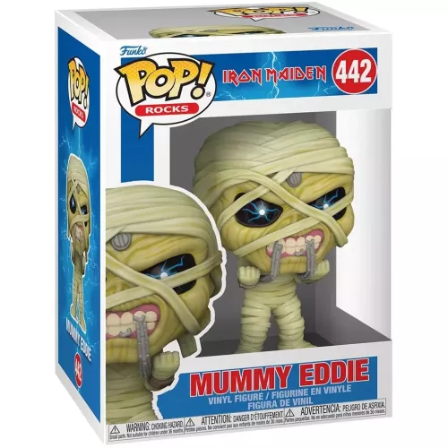 Funko Pop! Mummy Eddie #442 Iron Maiden Rocks Vinyl Figure Box