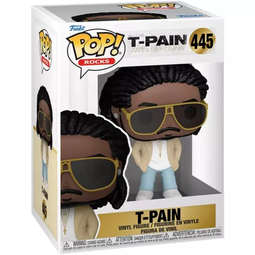 Funko Pop! T-Pain #445 T-Pain Rappa Ternt Sanga Rocks Box