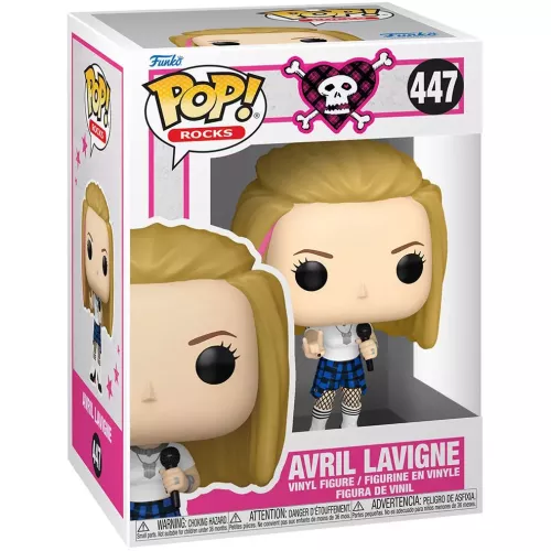 Funko Pop! Avril Lavigne #447 Girlfriend Rocks Vinyl Figure Box