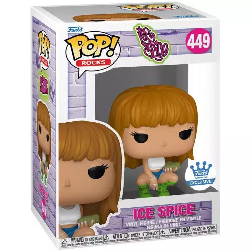 Funko Pop! Ice Spice #449 Rocks Vinyl Figure Box