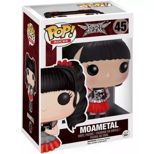 Funko Pop! Moametal #45 Babymetal Rocks Vinyl Figure Box