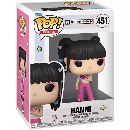 Funko Pop! Hanni #451 NewJeans Rocks Vinyl Figure Box