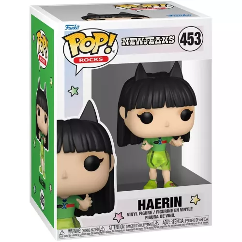 Funko Pop! Haerin #453 NewJeans Rocks Vinyl Figure Box