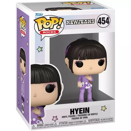 Funko Pop! Hyein #454 NewJeans Rocks Vinyl Figure Box