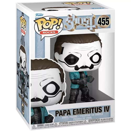 Funko Pop! Papa Emeritus IV #455 Ghost Rocks Vinyl Figure Box