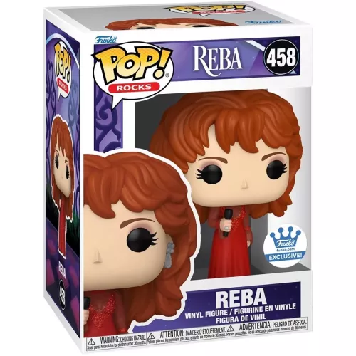 Funko Pop! Reba #458 Rocks Vinyl Figure Box